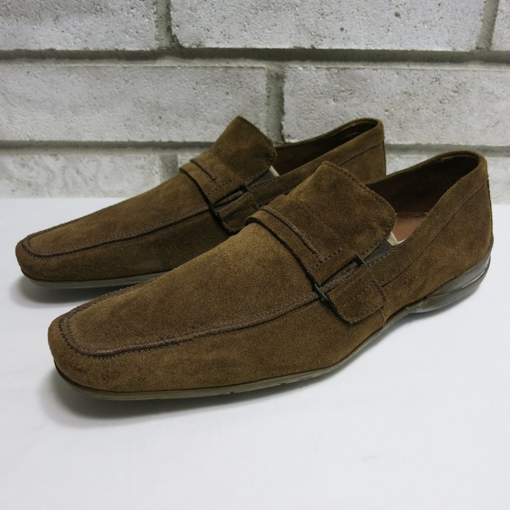 Cohibas Suede Leather Strap Loafers Comfort Casual Men's Footwear Shoes 41 7